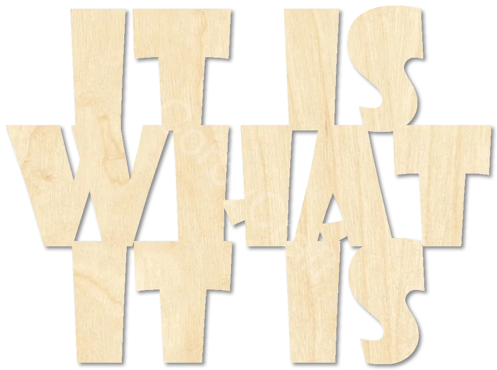 It Is What It Is Sign