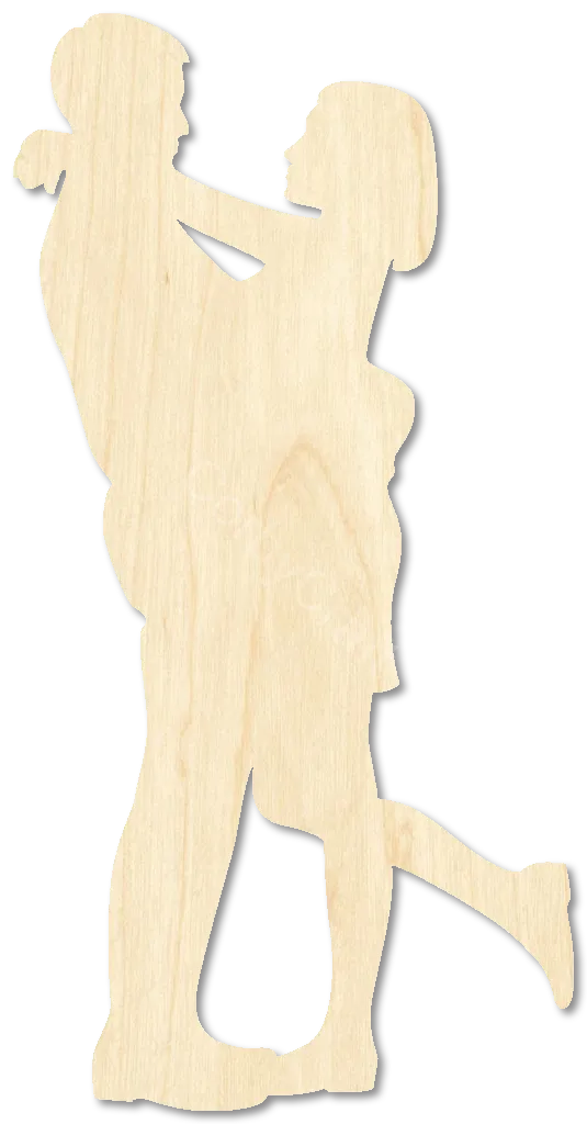 Embracing Couple Silhouette