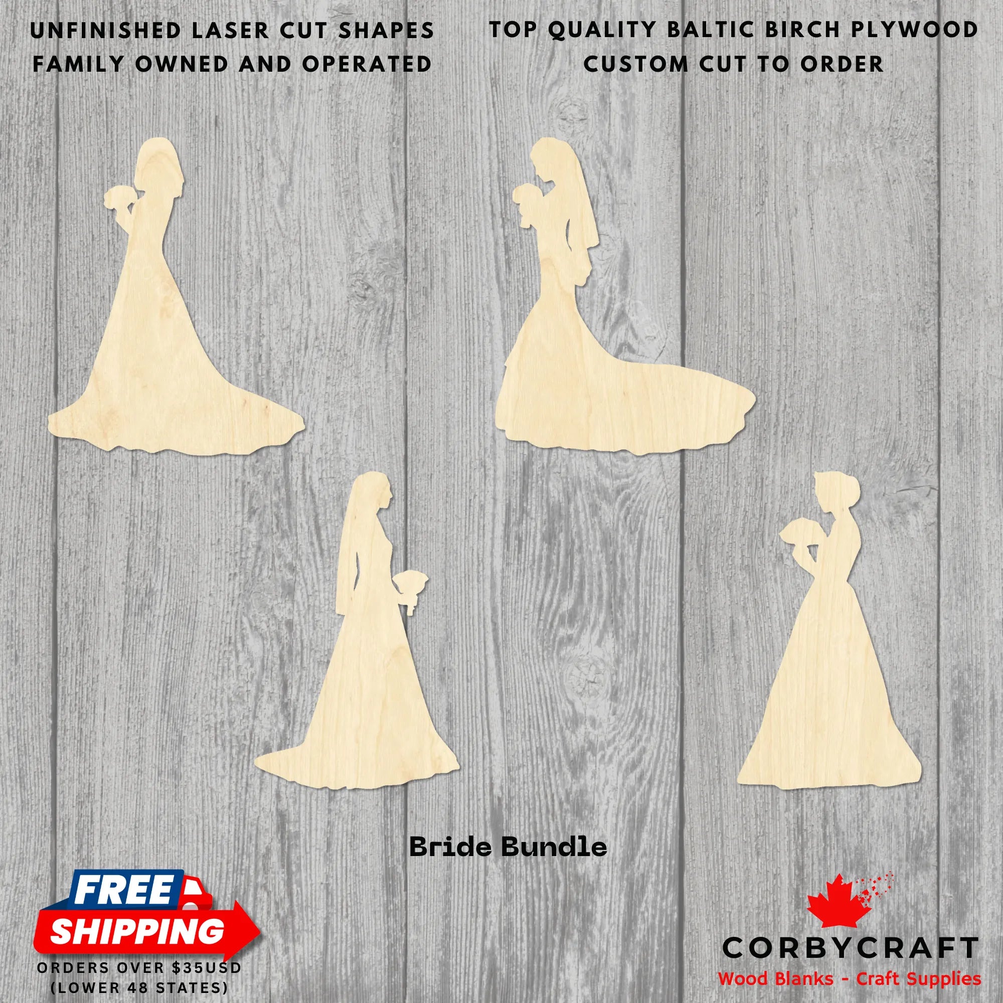 Bride Silhouette Bundle