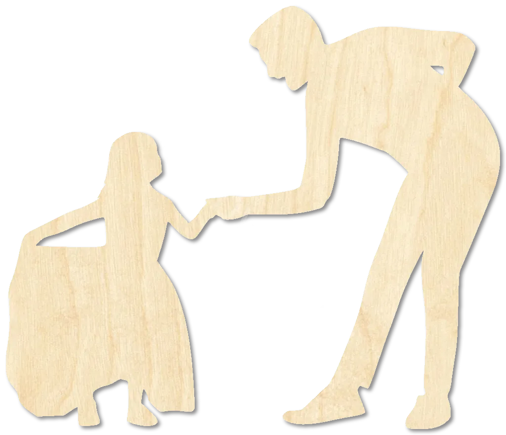 Father Daughter Silhouette