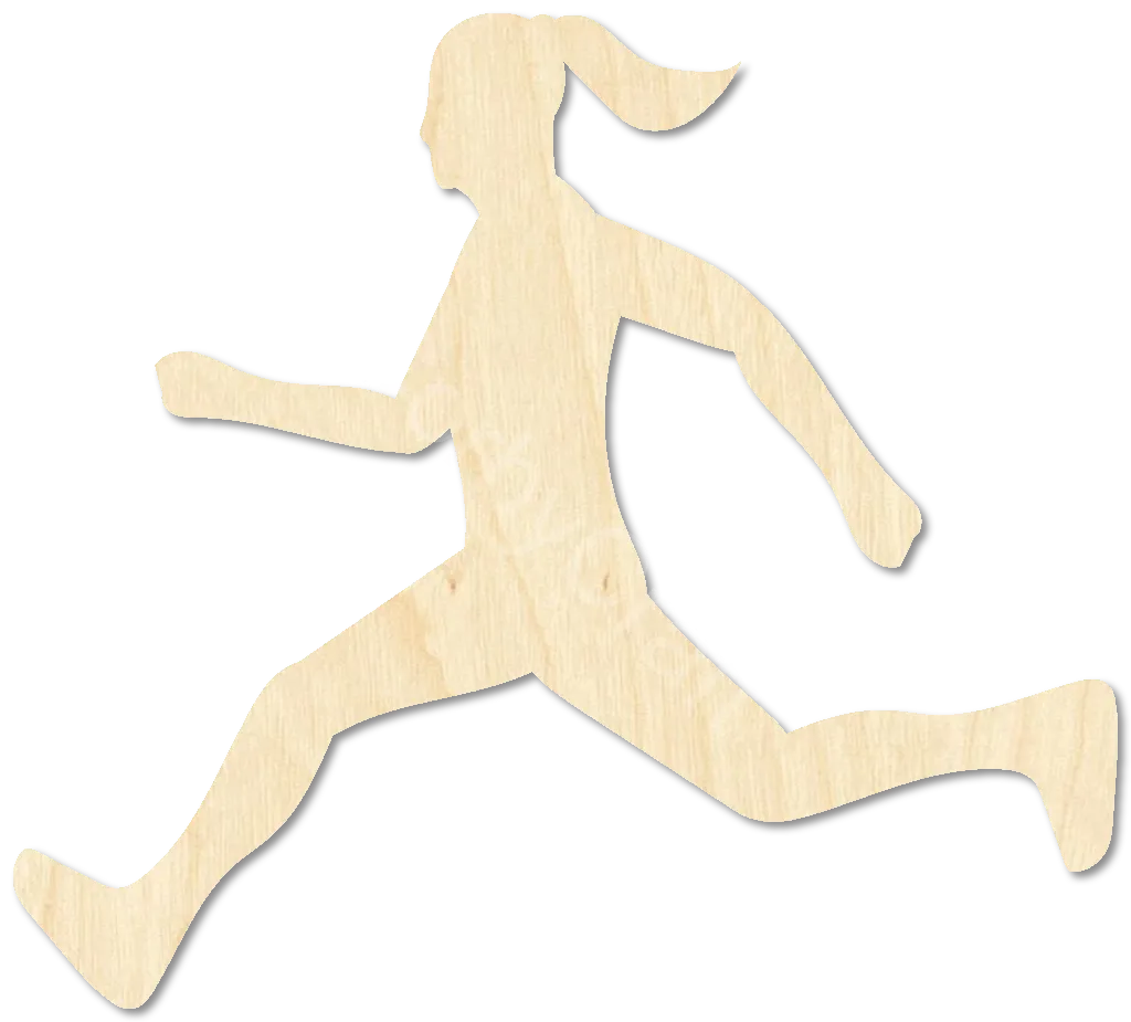 Woman Jogger Silhouette