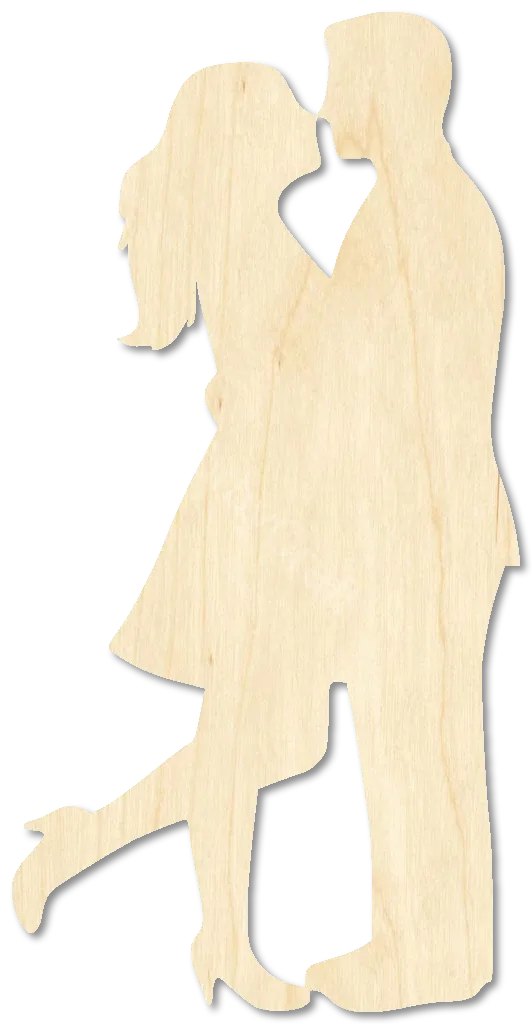 Embracing Couple Silhouette