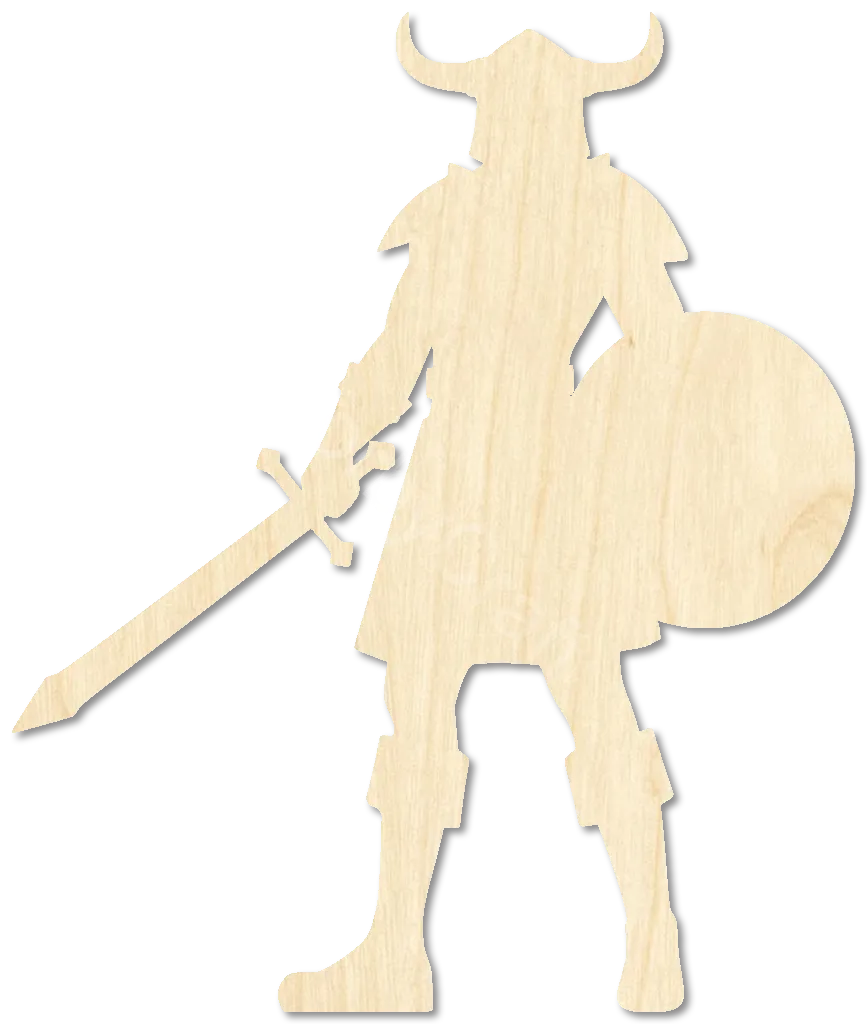Viking Warrior Silhouettes