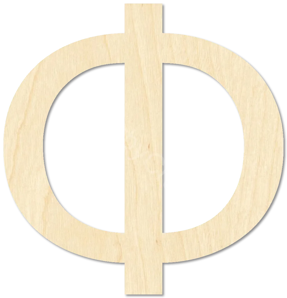 Greek Phi Symbol