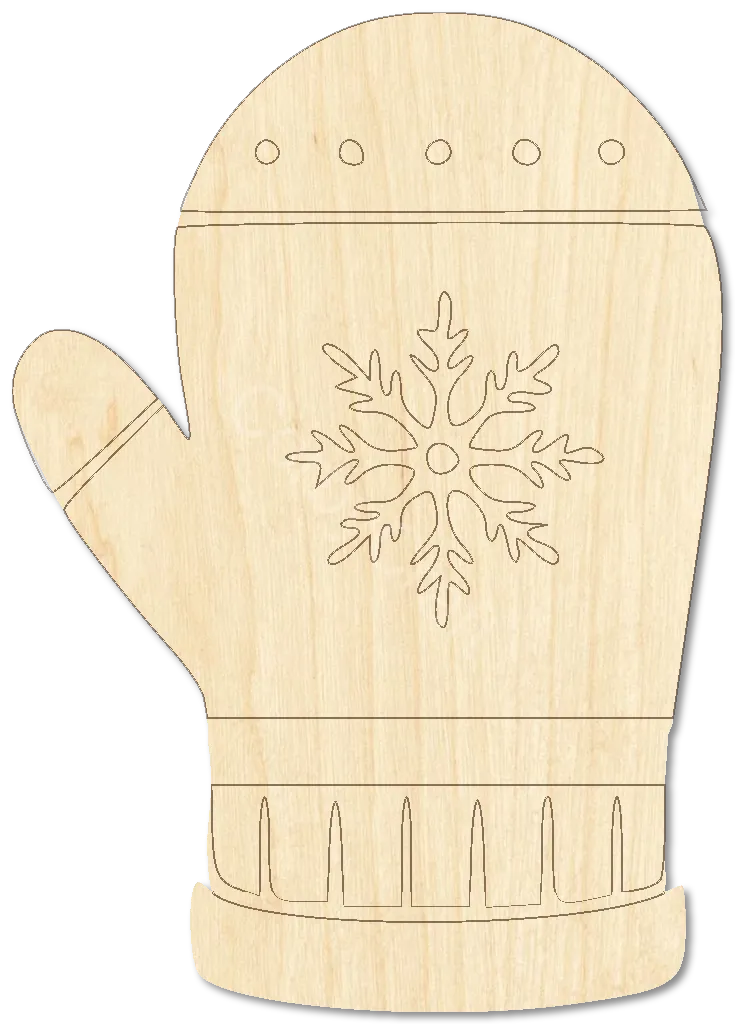Festive Mitten