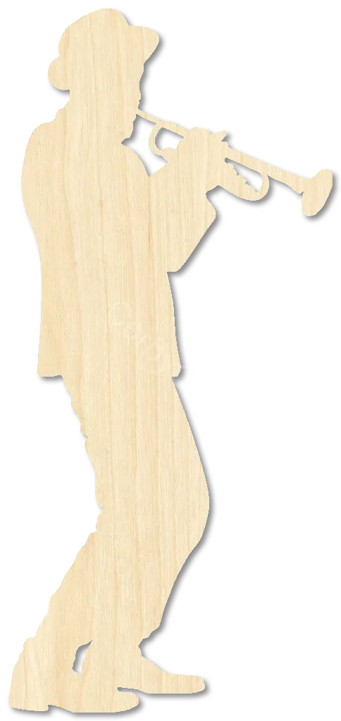 Trumpet Player Silhouette