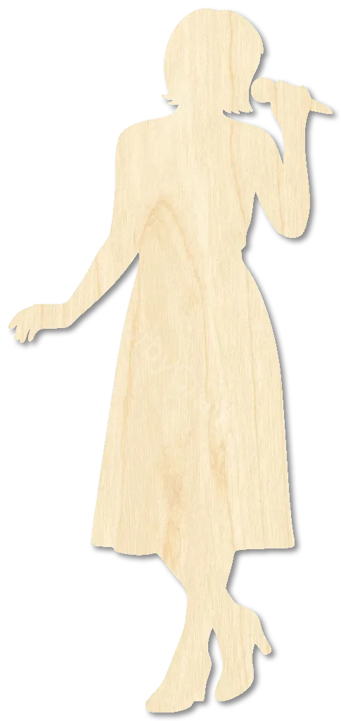 Female Singer Silhouette