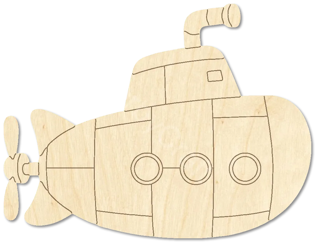 Cartoon Toy Submarine