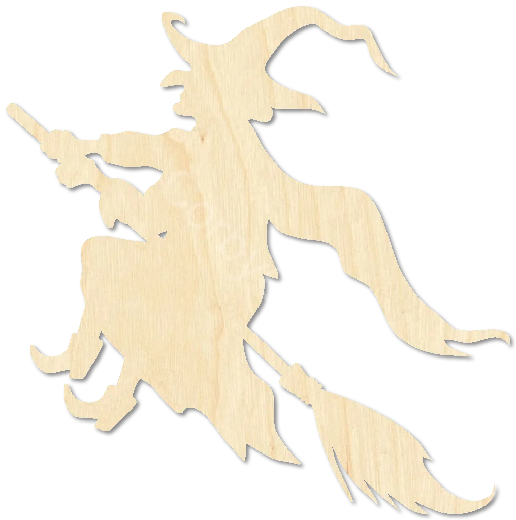Witch Flying Broomstick