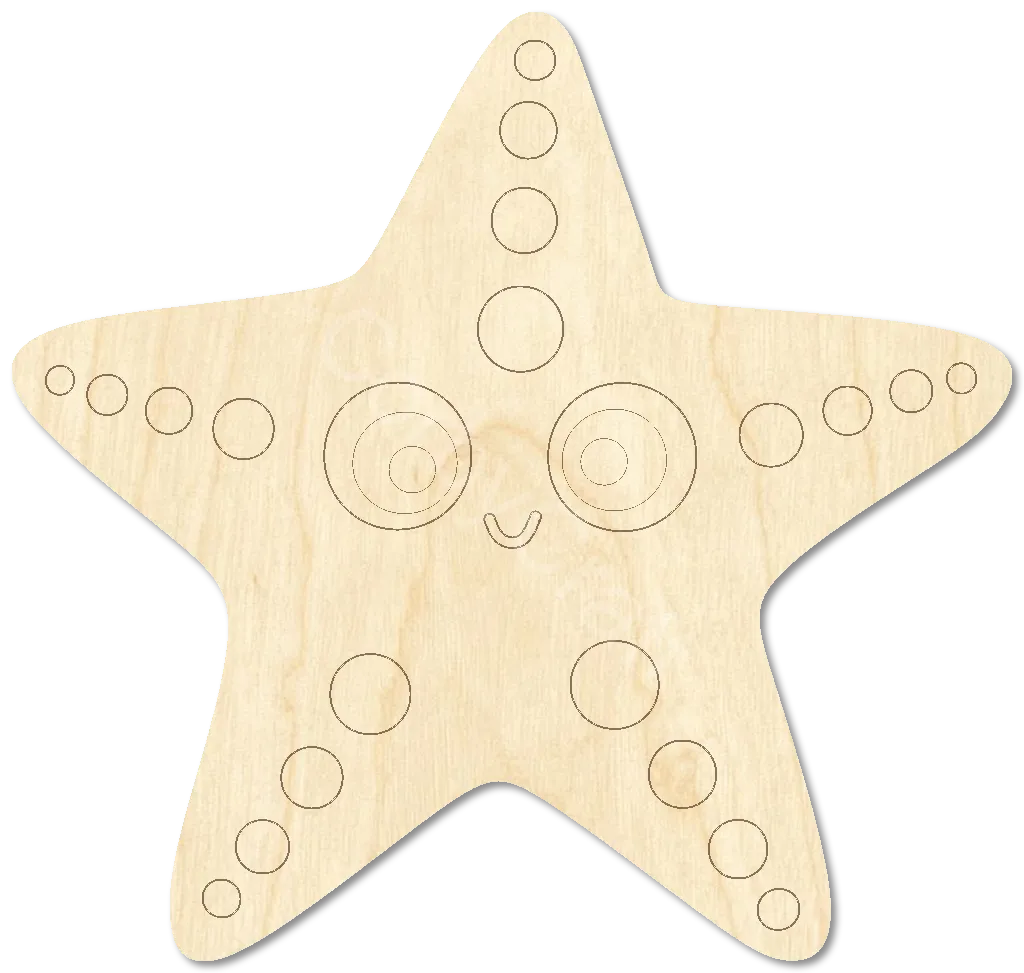 Cartoon Starfish