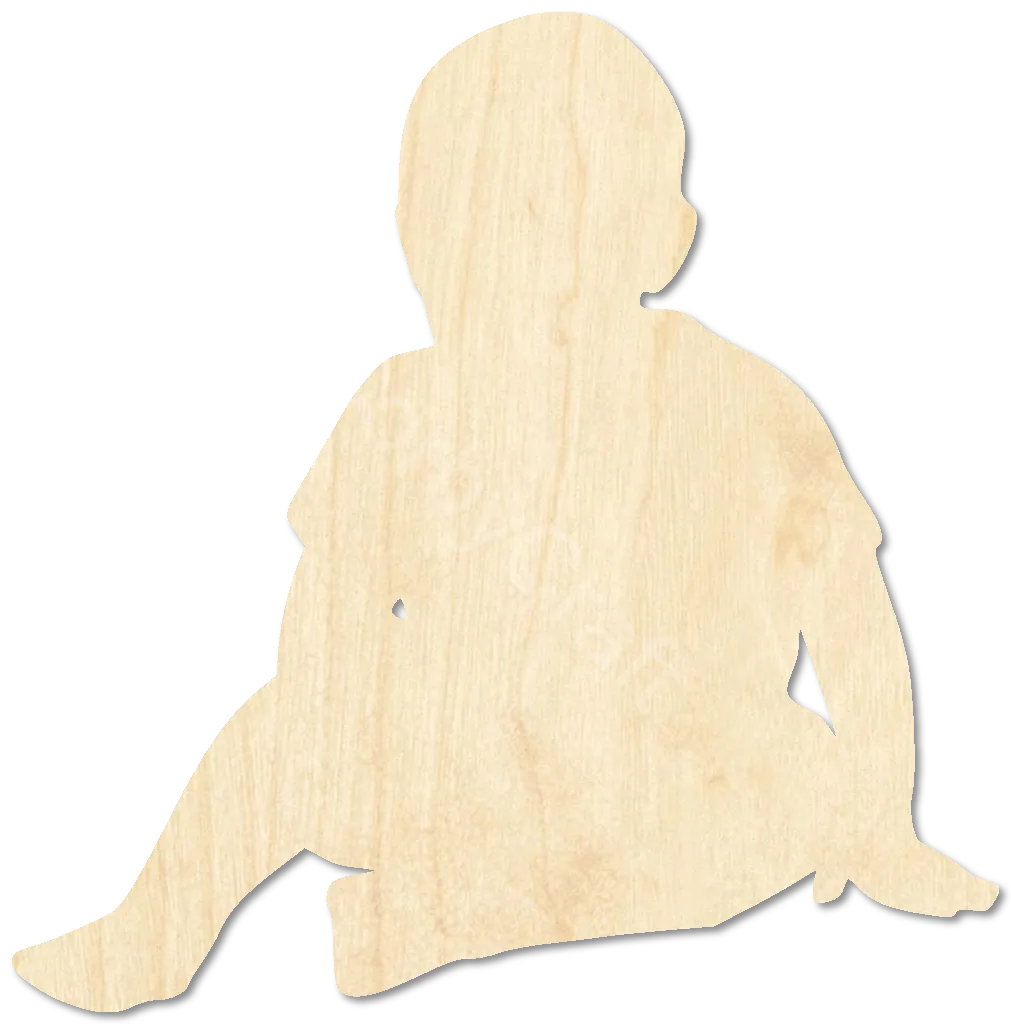 Sitting Baby Silhouette