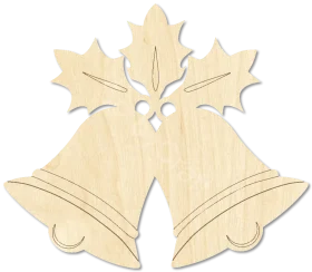 Christmas Bells with Holly Wood